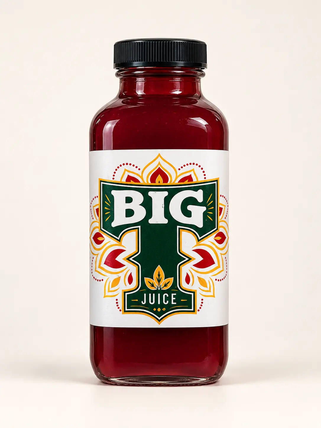 Red Drank BIG T Juice product bottle