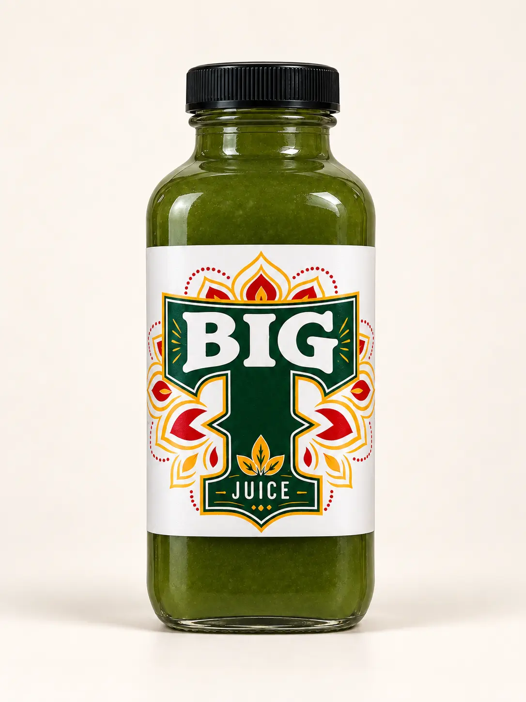 Green Drank BIG T Juice product bottle